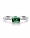 Anillo Dinasty Verde .925