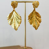 Aretes Hojas Colgantes