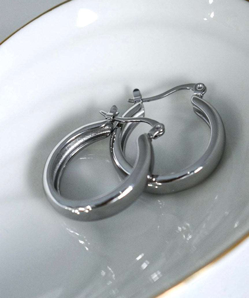 Arracadas Norma Plateadas